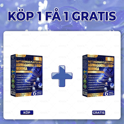 🔥 Vill du ha snabbare resultat? Lägg till detta erbjudande på 80 % rabatt för att påskynda dina framsteg. IOWOL® FETTFÖRBRÄNNANDE NATTPLÅSTER! INGA PILLER, INGET SVIN, INGET ANSTRÅNGNING och 100 % RESULTAT.